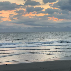 11月9日千葉北、東浪見の朝の波の画像