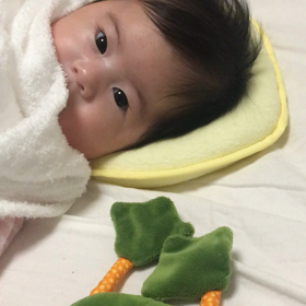 後頭部の髪の毛が…の画像