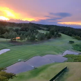部屋から⛳の画像