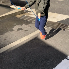 縄跳び上手になってきた。の画像