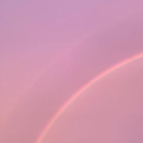 ピンク色の空にの画像