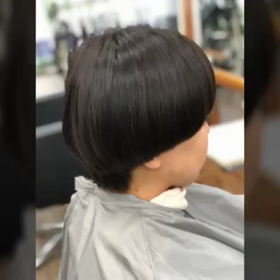 マッシュルームカット‼️の画像