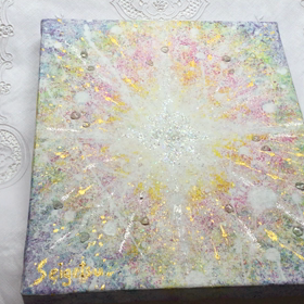 キラキラ動画付き”《新作》にじいろパワー”(販売済み)の画像