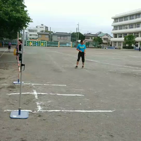 走り高跳び練習①の画像