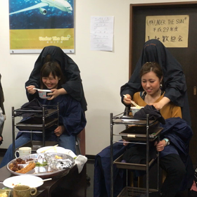 二人羽織の画像