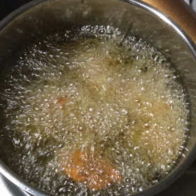 アジフライの揚げ音のお返し♪の画像