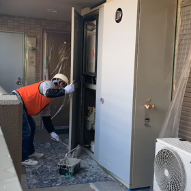 塗装作業の画像