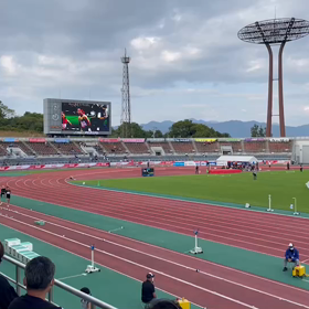 木住野幸大くんの大ジャンプの画像