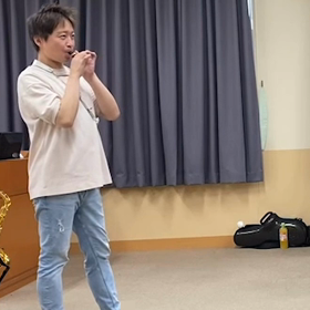 マウスピースで一曲の画像