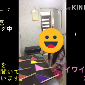 ハタのトレーニング実際の風景ですの画像