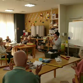 職員レクの画像