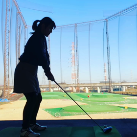 スイング改造中の画像