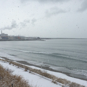 只今の仙台新港の画像