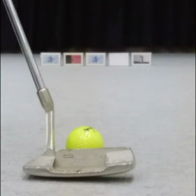 ゴルフをしていると言える気温の画像