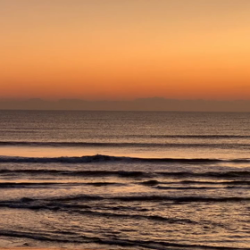 11月6日千葉北、東浪見の朝の波の画像