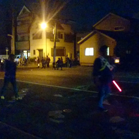 夜の激練りの画像