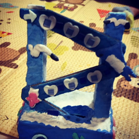 イラストの引出し(夏休みの工作)の画像