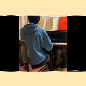 念願のレッスン再開✨ピアノ愛が凄い子供です⁉️の画像