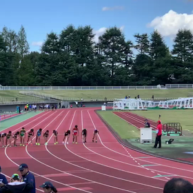 チャレンジカップ５年男子600m前半の画像