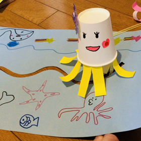 6歳の我が子が考えた、自宅待機中に遊べるおもちゃの画像