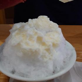 映えないかき氷の画像