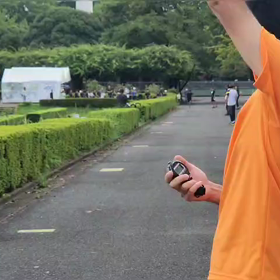 リレー選考会　ゴール付近①の画像