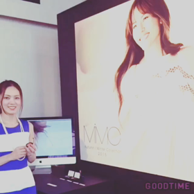 クリームチークの使い方の画像