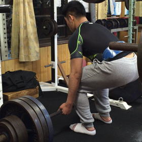 始めて３回目のデッドリフトで１９０キロ６レップ‼️の画像