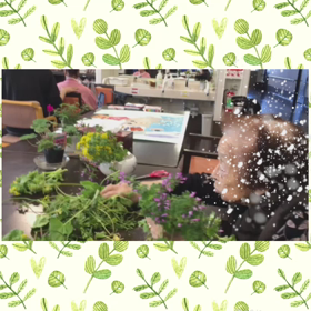 生け花とお茶会♥️の画像