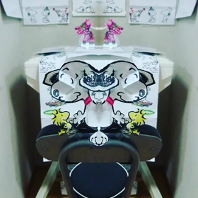 鏡の国のスヌーピーの画像