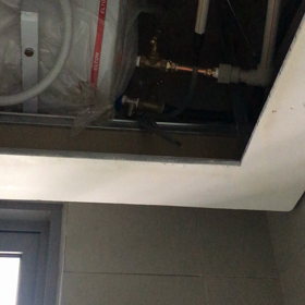 ヒーター修理からの水漏れ…の画像