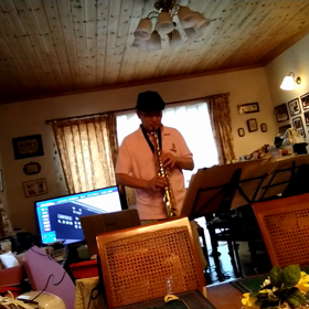 アドリブに苦戦中の画像