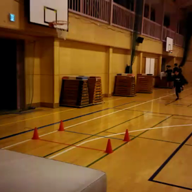 川越小練習(走り幅跳び)②の画像