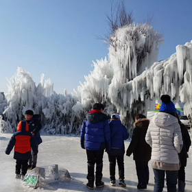 韓国 わかさぎ祭りの様子ですの画像
