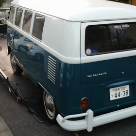 動く『たまゆこ号』の画像