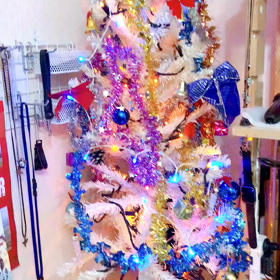 クリスマスツリー飾ったよ。の画像