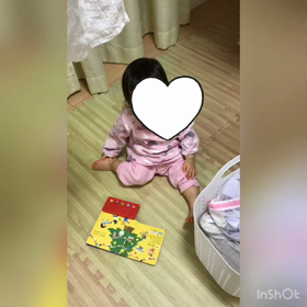 ありさんの歌を歌う娘の画像