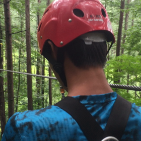 夏休み みなかみフォレストジップラインの画像