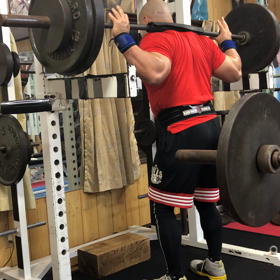 櫛山君のバックプレスの画像