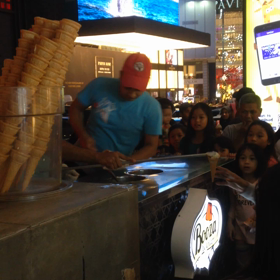 マレーシアのアイスクリーム屋さんの画像