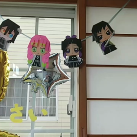 下チビさんのお誕生日会♪の画像