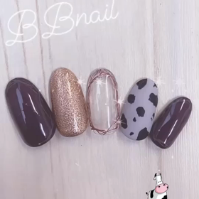 アニマルネイルの画像