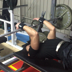 久々のベンチ動画（≧∇≦）122.5キロの画像