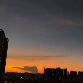 有韵味的晚霞の画像