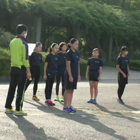 女子選考会スタート付近①の画像