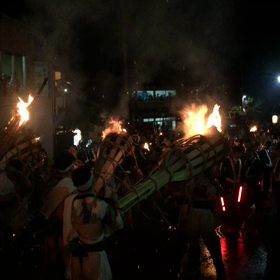 鞍馬の火祭りの画像