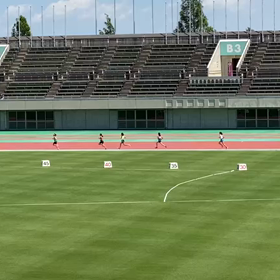 ６年女子1000m③の画像