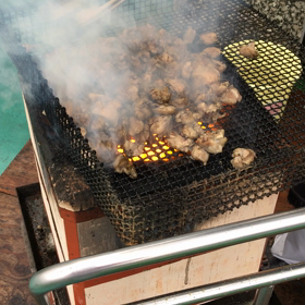 休憩の合間の画像