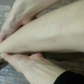 脚全体がむくむ そんなときのプチケアの画像