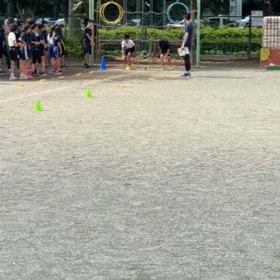 100m記録会(６年生 スタート付近)⑩の画像